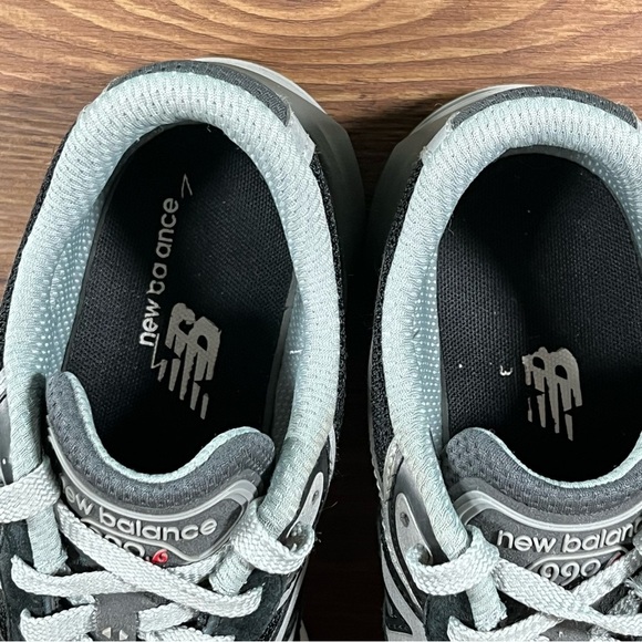 New Balance 990v6 Black Suede Sneakers Women’s Size 6.5 (Men’s Size 5) Shoes - Picture 11 of 12